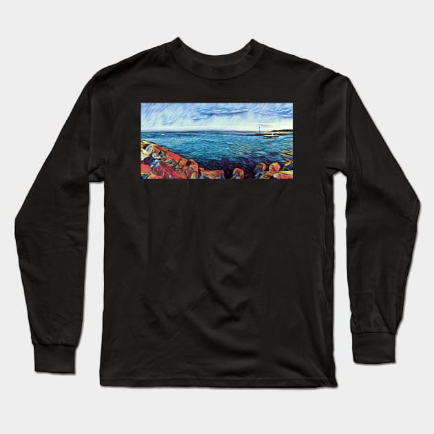 Patterson River Long Sleeve T-Shirt by ajdesignsau